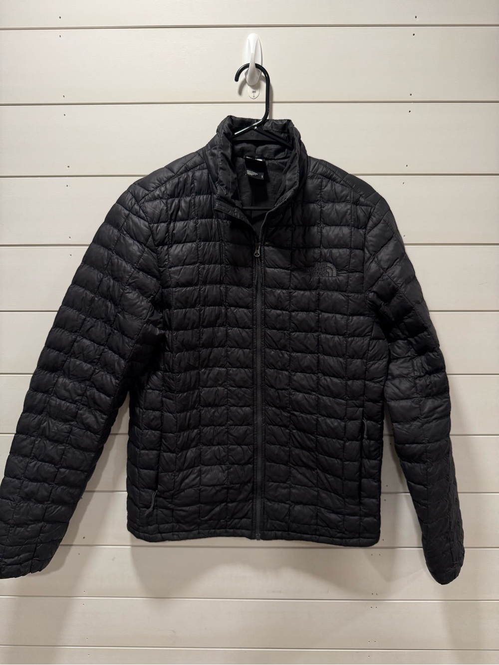 The North Face Black Quilted Puffer Jacket - Men's